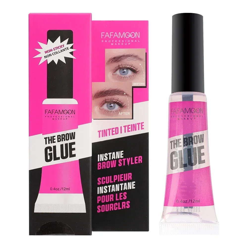 12ml 3D Eyebrow Styling Gel Waterproof Transparent Quick Dry Eyebrow Wax Set Brow Lifting Long-lasting Eyebrow Enhancers Makeup
