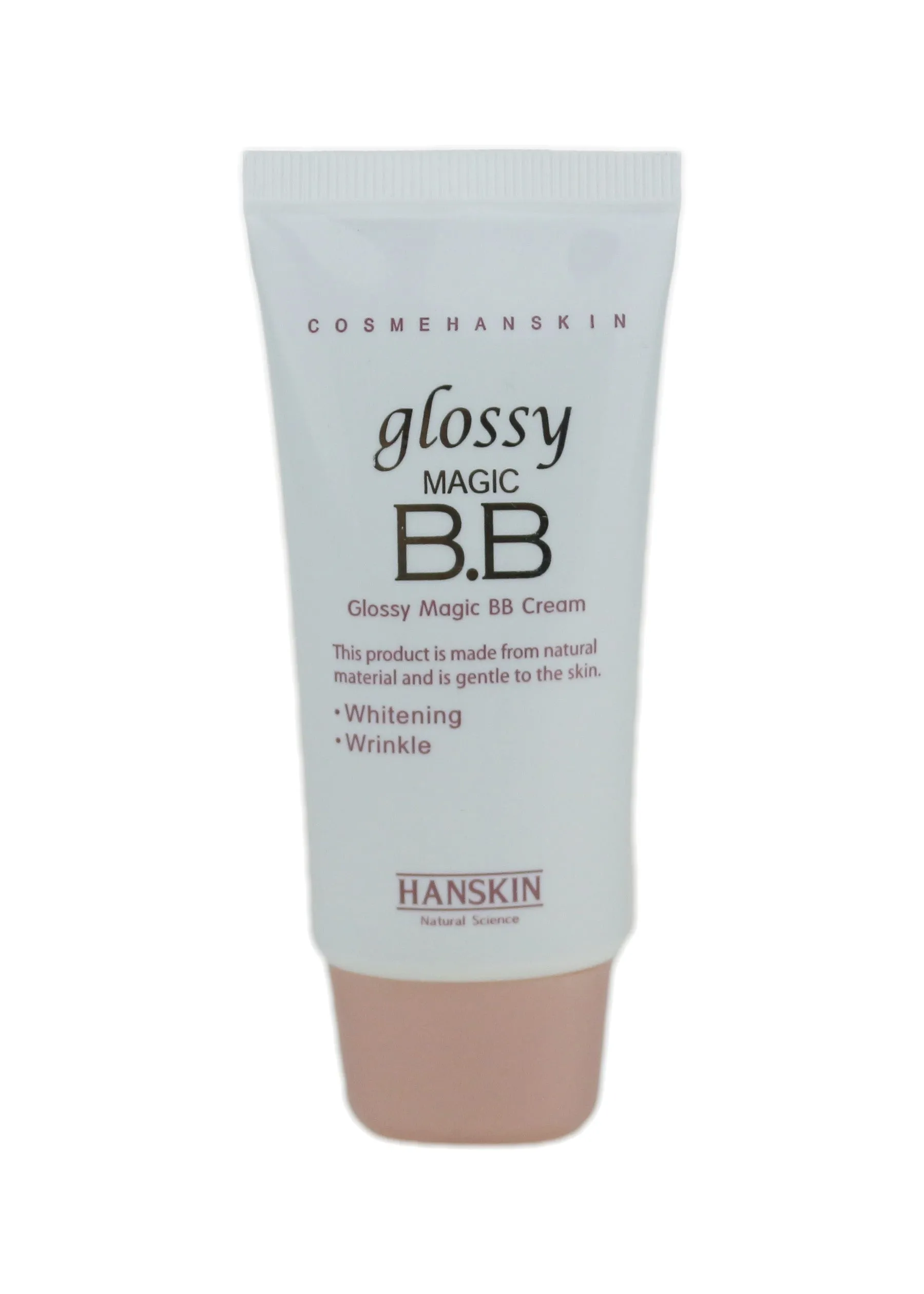 Hanskin Glossy Magic B.B Cream Whitening Wrinkle 1.8oz/35ml New In Box