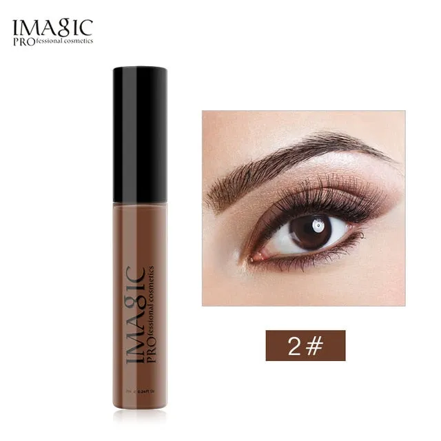 IMAGIC 4 Colors Long Lasting Waterproof Eyebrow Mascara Cream Eye Brow Shadow Makeup Beauty Tools Eyebrow Gel Enhancer Eyebrow