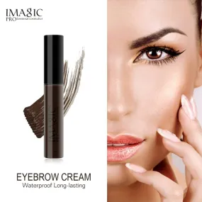 IMAGIC 4 Colors Long Lasting Waterproof Eyebrow Mascara Cream Eye Brow Shadow Makeup Beauty Tools Eyebrow Gel Enhancer Eyebrow