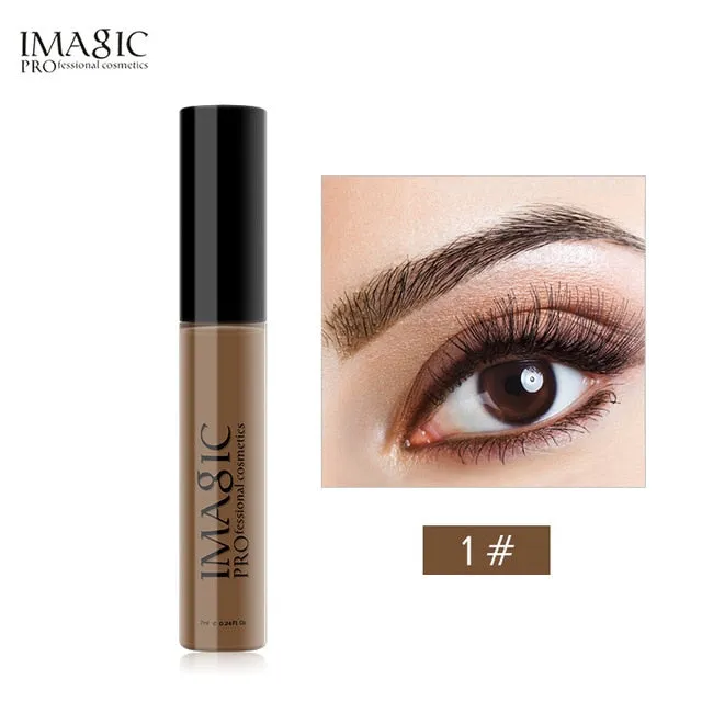 IMAGIC 4 Colors Long Lasting Waterproof Eyebrow Mascara Cream Eye Brow Shadow Makeup Beauty Tools Eyebrow Gel Enhancer Eyebrow