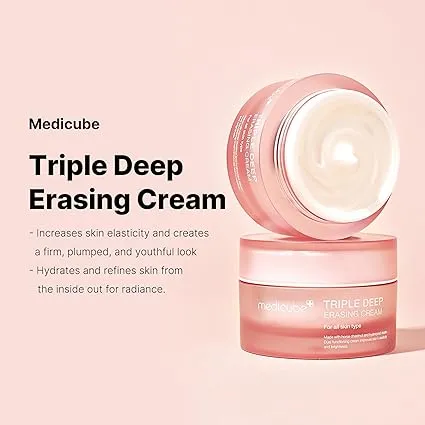 Medicube Triple Collagen Cream  Hydrating and Firming Moisturizer 50ml