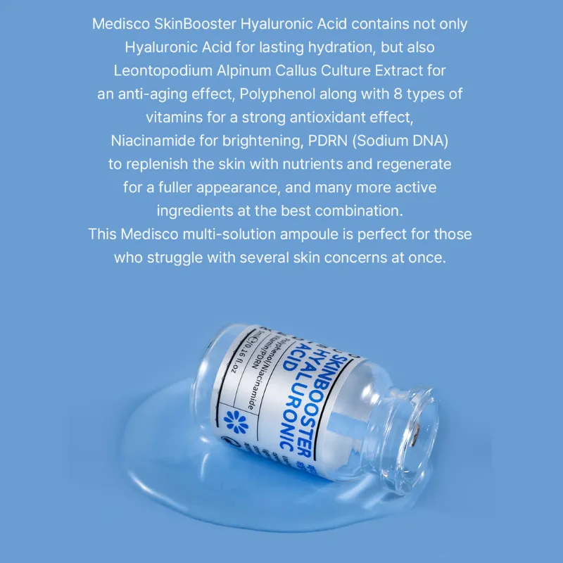Medisco SkinBooster Hyaluronic Acid Ampoule (10vials x 5ml)