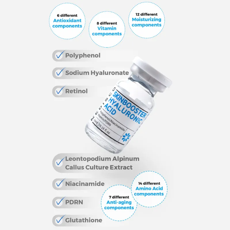 Medisco SkinBooster Hyaluronic Acid Ampoule (10vials x 5ml)