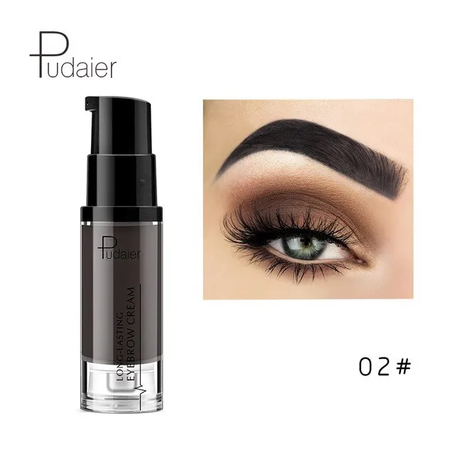 Pudaier 1PC 6 Colors Eye Brow Pencil Waterproof Lapiz Cejas Cosmetics Crayon Sourcil Natural Paint Eyebrow Gel Makeup