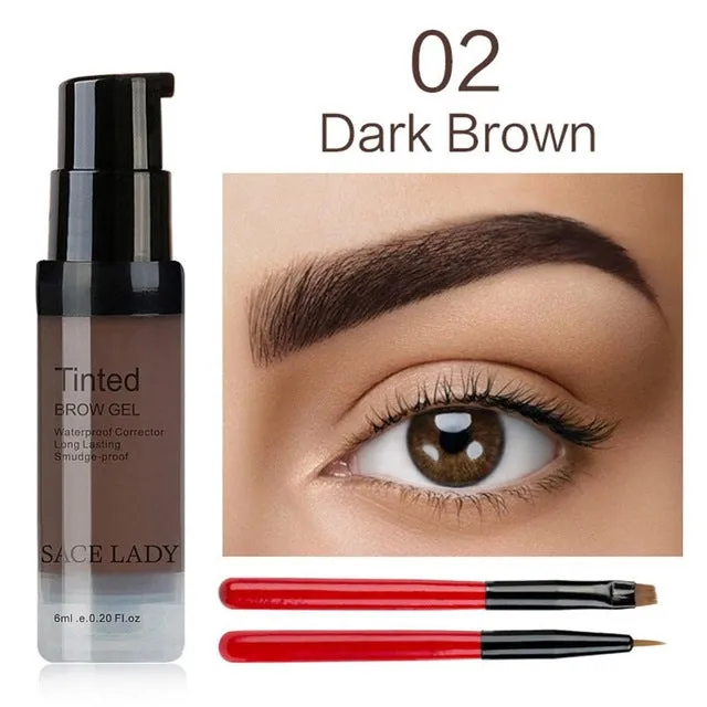 SACE LADY Henna Eyebrow Dye Gel Waterproof Makeup Shadow For Eye Brow Wax Long Lasting Tint Shade Make Up Paint Pomade Cosmetic