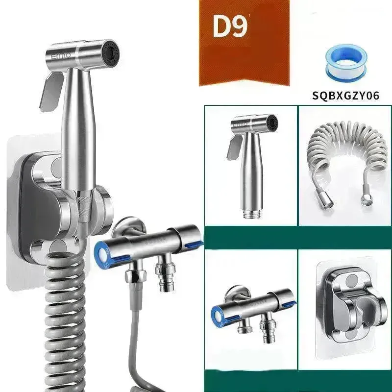 Toilet Spray Cleaner Toilet Water Companion Flusher Household High Pressure